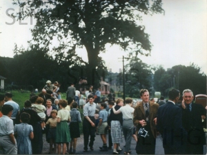 Royal visit to Dores Inn c 1967.