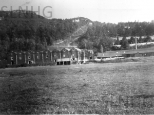 Factory field with pavilion  Aug 1933.