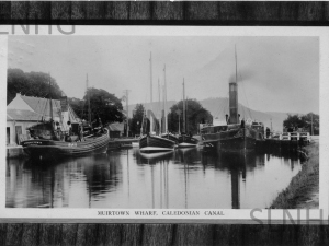 Muirtown Wharf Caledonian Canal Inverness 1911