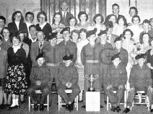 Foyers Army Cadets platoon pictured in April 1958